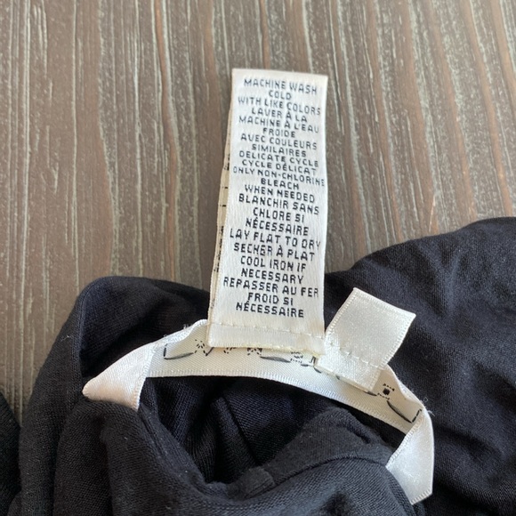 Max Studio ladies crossover top in black size Small - Picture 4 of 8